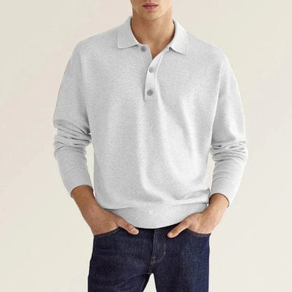 William - Langarm-Poloshirt - Lässig - Bequeme Moderner Stil - Für jeden Tag