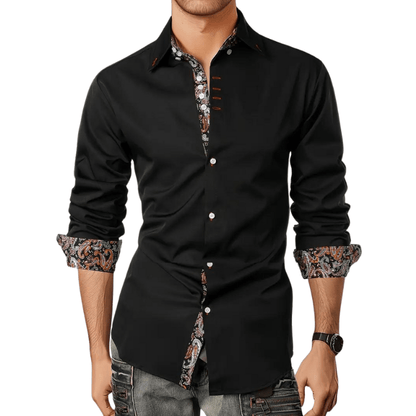 Jens - Langarm-Poloshirt - Elegant - Tailored Fit - Ideal für Partys