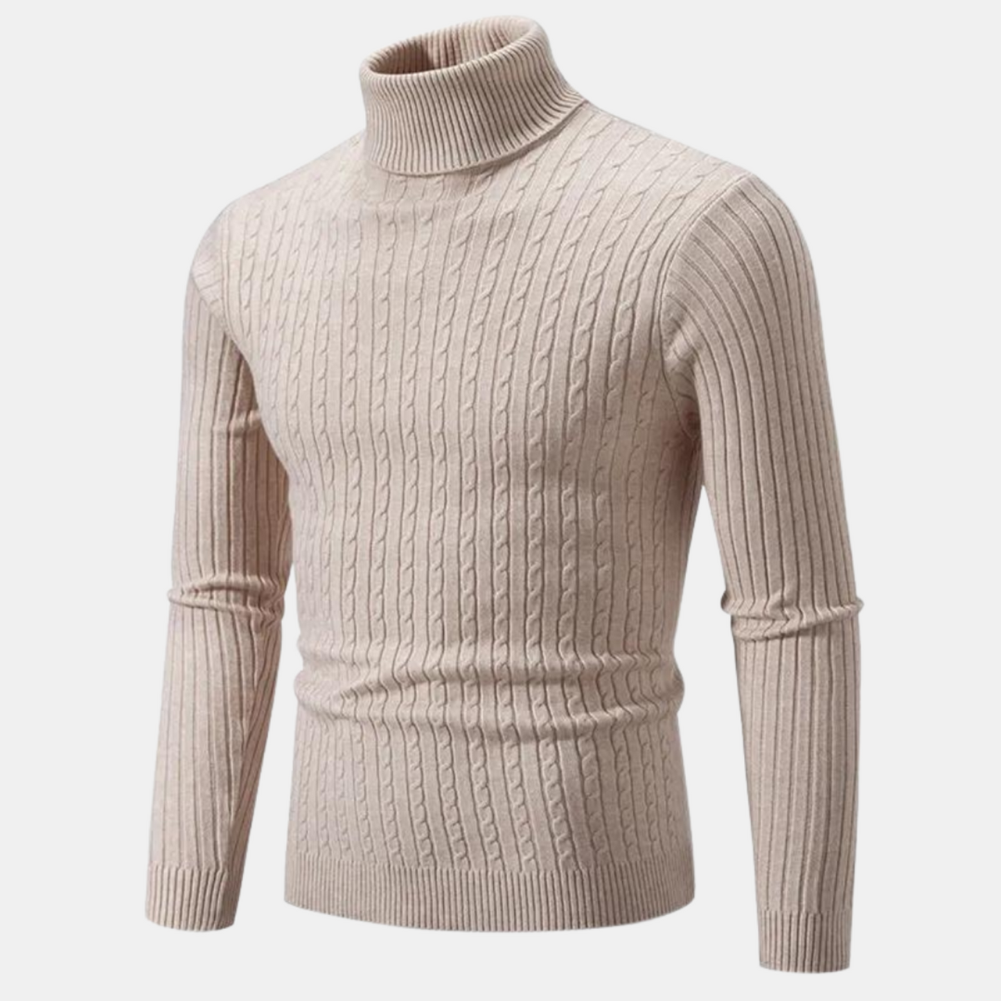 Joel - Strick-Rollkragenpullover - Klassisch - Komfortabel - Ideal für Herbst/Winter