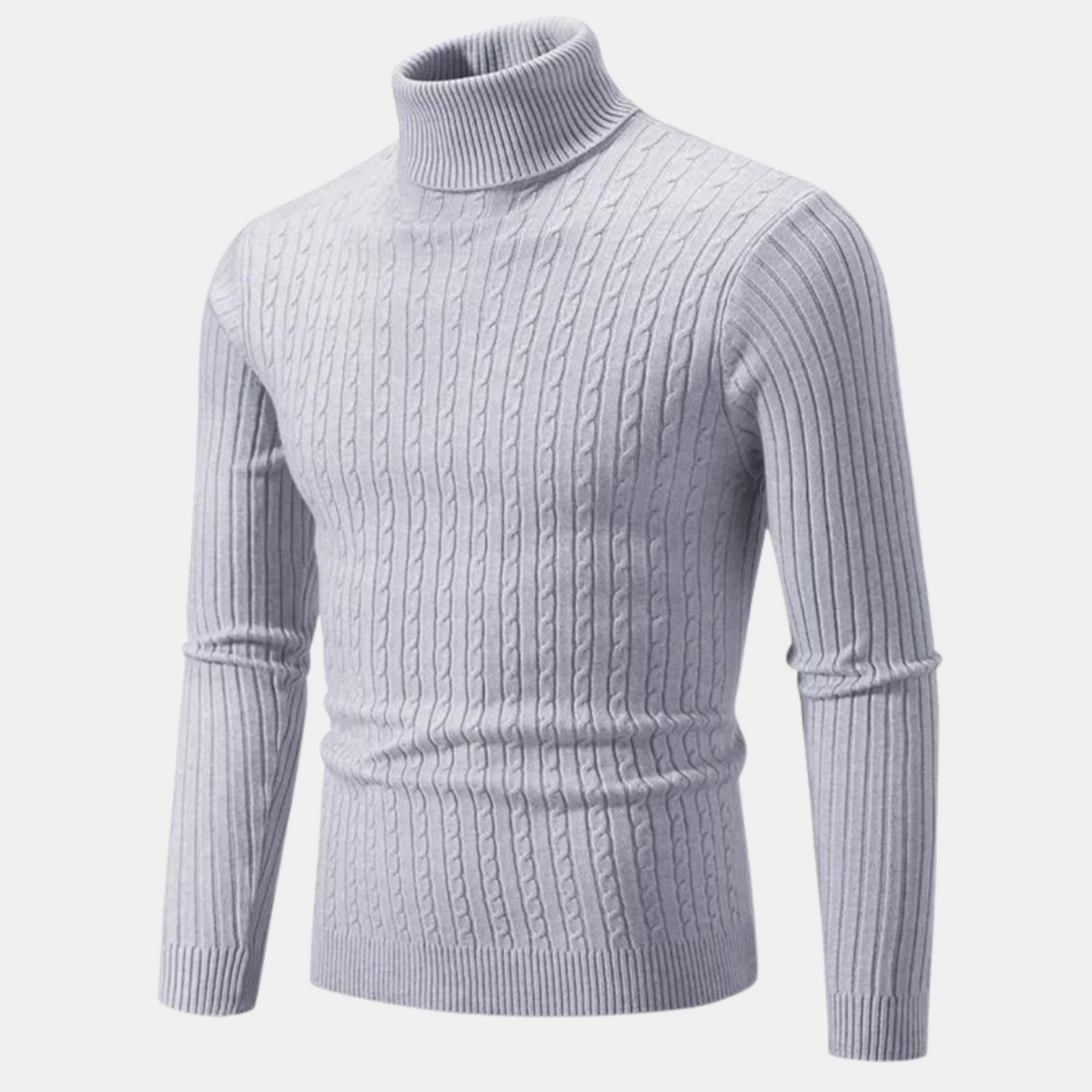 Joel - Strick-Rollkragenpullover - Klassisch - Komfortabel - Ideal für Herbst/Winter