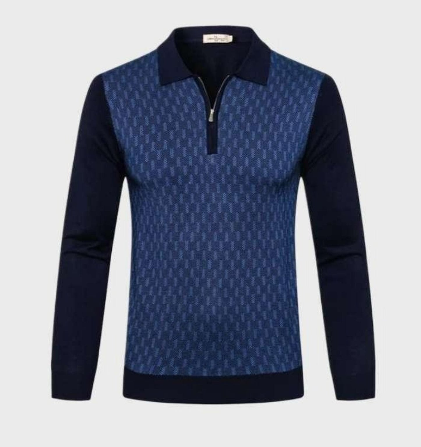 Malachi - Polo-Pullover mit Reißverschluss - Klassisch - Trendy - Ideal für Herbst/Winter