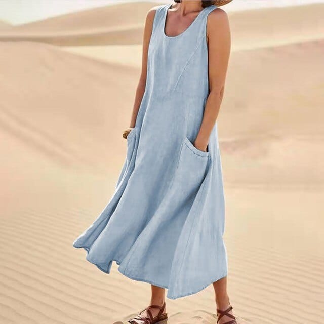 Daisy - Lange Kleid - Lässig - Leichtgewicht - Ideal für den Sommer