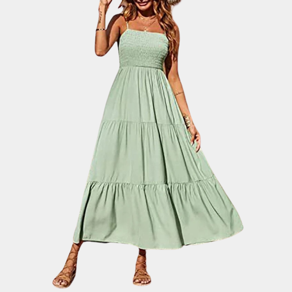 Wiebke - Midi-Kleid - Lässig - Leichtgewicht - Ideal für den Sommer