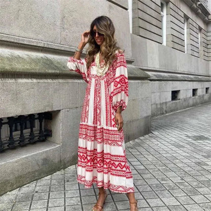 Oda - Maxi-Kleid - Boho - Leicht - Ideal für den Sommer