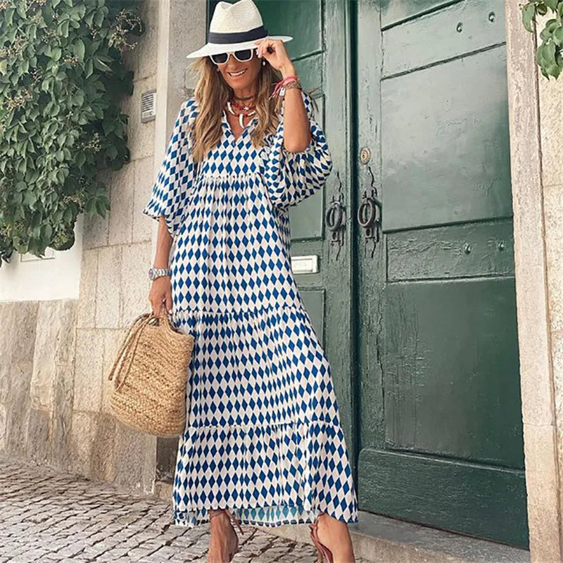 Oda - Maxi-Kleid - Boho - Leicht - Ideal für den Sommer