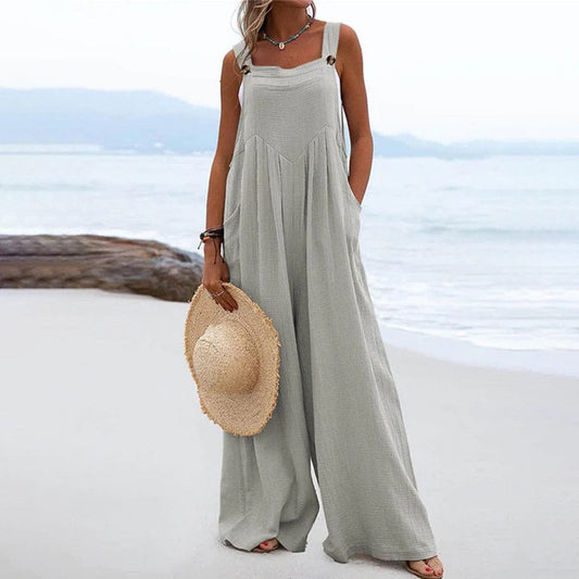 Johanna - Damen Jumpsuit - Lässig - Leicht - Ideal für den Sommer