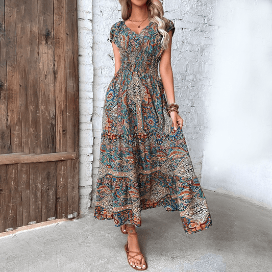 Melina - Maxi Kleid - Boho - Leichtgewicht - Ideal für den Sommer