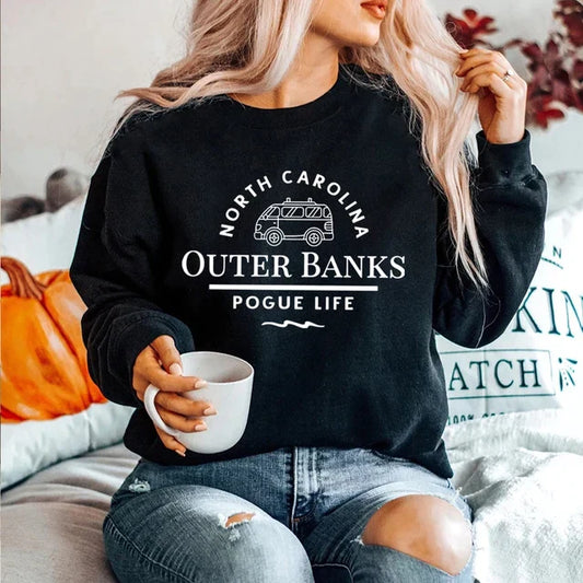 Trendiger 'North Carolina' Pullover für Damen | Ideal für Herbst/Winter