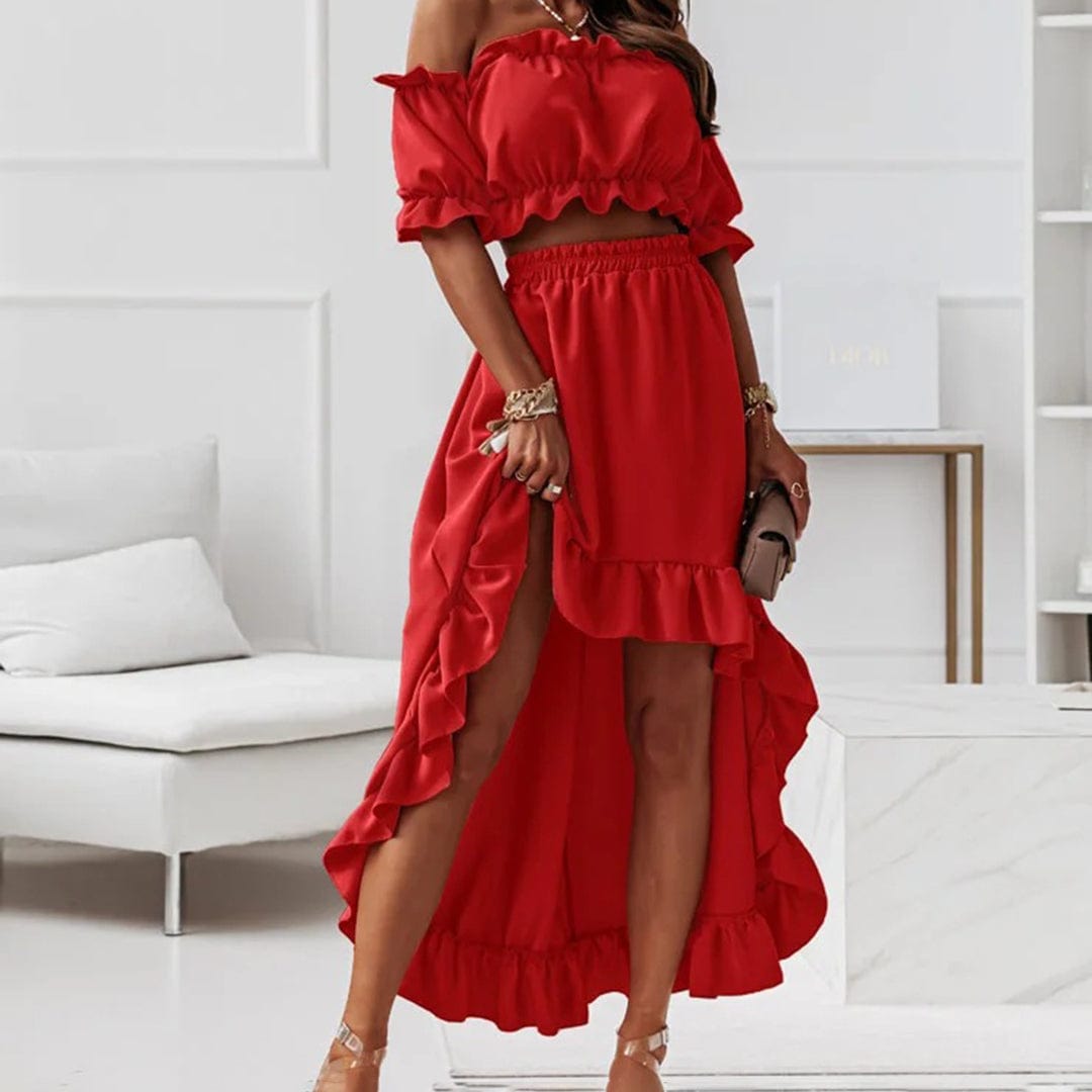 Verena - Damen Outfit Set - Elegant - Trendy - Ideal für Partys