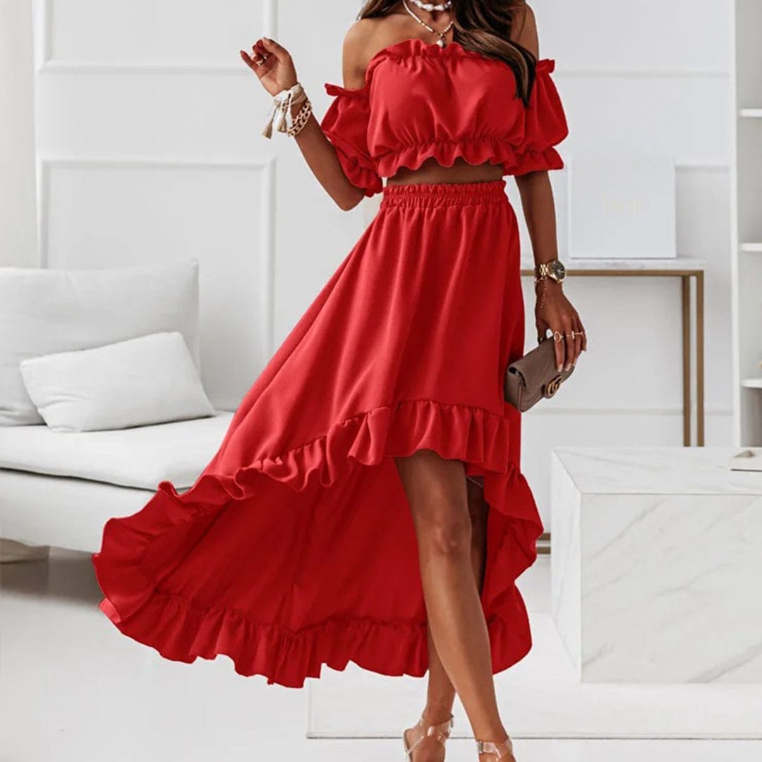 Verena - Damen Outfit Set - Elegant - Trendy - Ideal für Partys