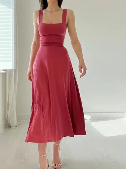 Kira - Midi-Kleid - Klassisch - Leicht - Ideal für den Sommer