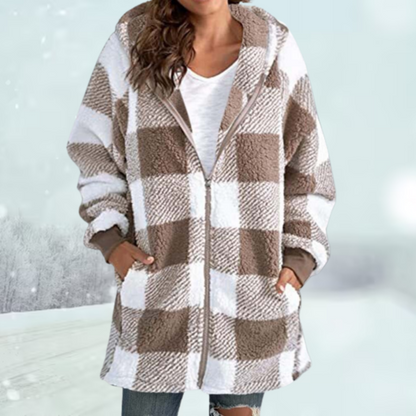 Jodie - Warme Jacke mit Kapuze - Lässig - Komfortabel - Ideal für Herbst/Winter