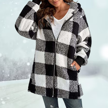 Jodie - Warme Jacke mit Kapuze - Lässig - Komfortabel - Ideal für Herbst/Winter