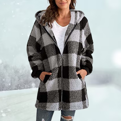 Jodie - Warme Jacke mit Kapuze - Lässig - Komfortabel - Ideal für Herbst/Winter