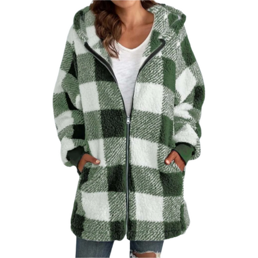 Jodie - Warme Jacke mit Kapuze - Lässig - Komfortabel - Ideal für Herbst/Winter