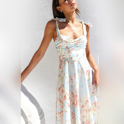 Veda - Midi-Kleid - Lässig - Leicht - Ideal für den Sommer