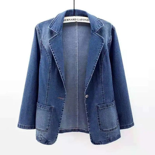 Georgia - Denim Blazer - Schick/Elegant - Modisch - Ideal für Herbst/Winter