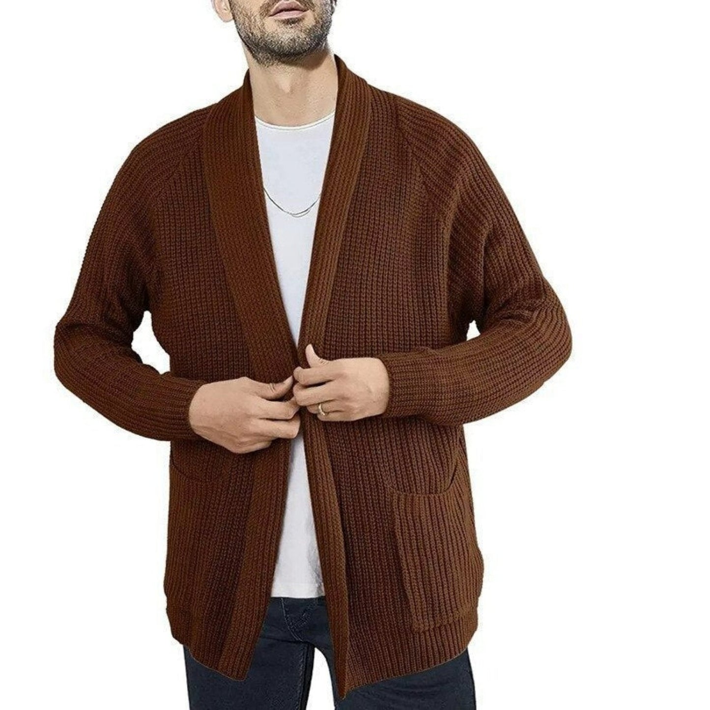 Bradley - Strickjacke mit Taschen - Lässig - Komfortabel - Ideal für Herbst/Winter