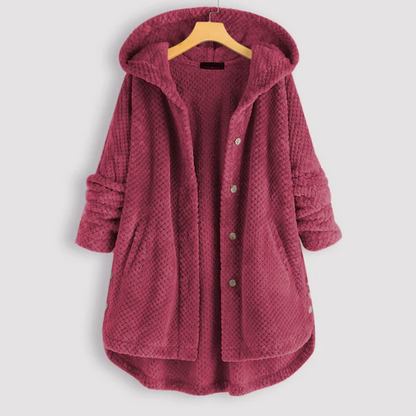 Sharon - Fleecejacke mit Kapuze - Lässig - Komfortabel - Ideal für Herbst/Winter