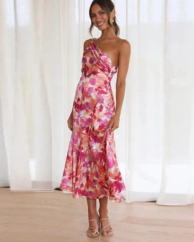 Helga - Midi Kleid - Lässig - Leichtgewichtig - Ideal für den Sommer