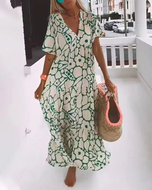 Gisela - Langes Kleid - Boho - Leicht - Ideal für den Sommer