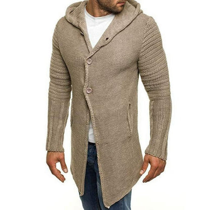 Ulrich - Lange Strickjacke mit Kapuze - Casual - Made for Comfort - Ideal für Herbst/Winter