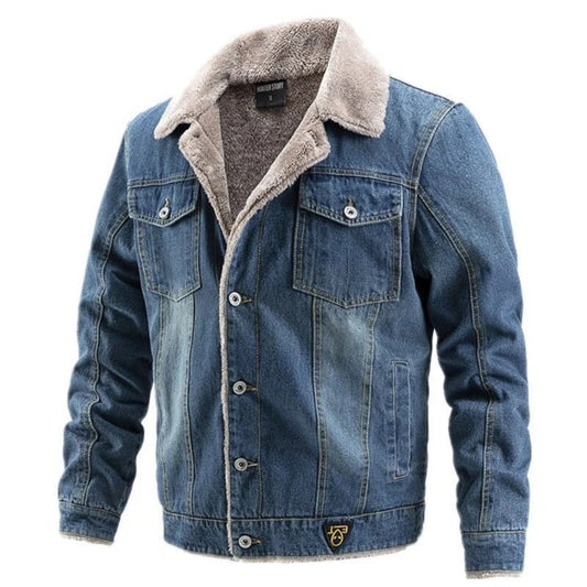 Denver - Denim Winter Jacket - Lässig - Trendy - Ideal für Herbst / Winter