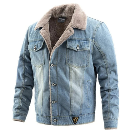 Denver - Denim Winter Jacket - Lässig - Trendy - Ideal für Herbst / Winter