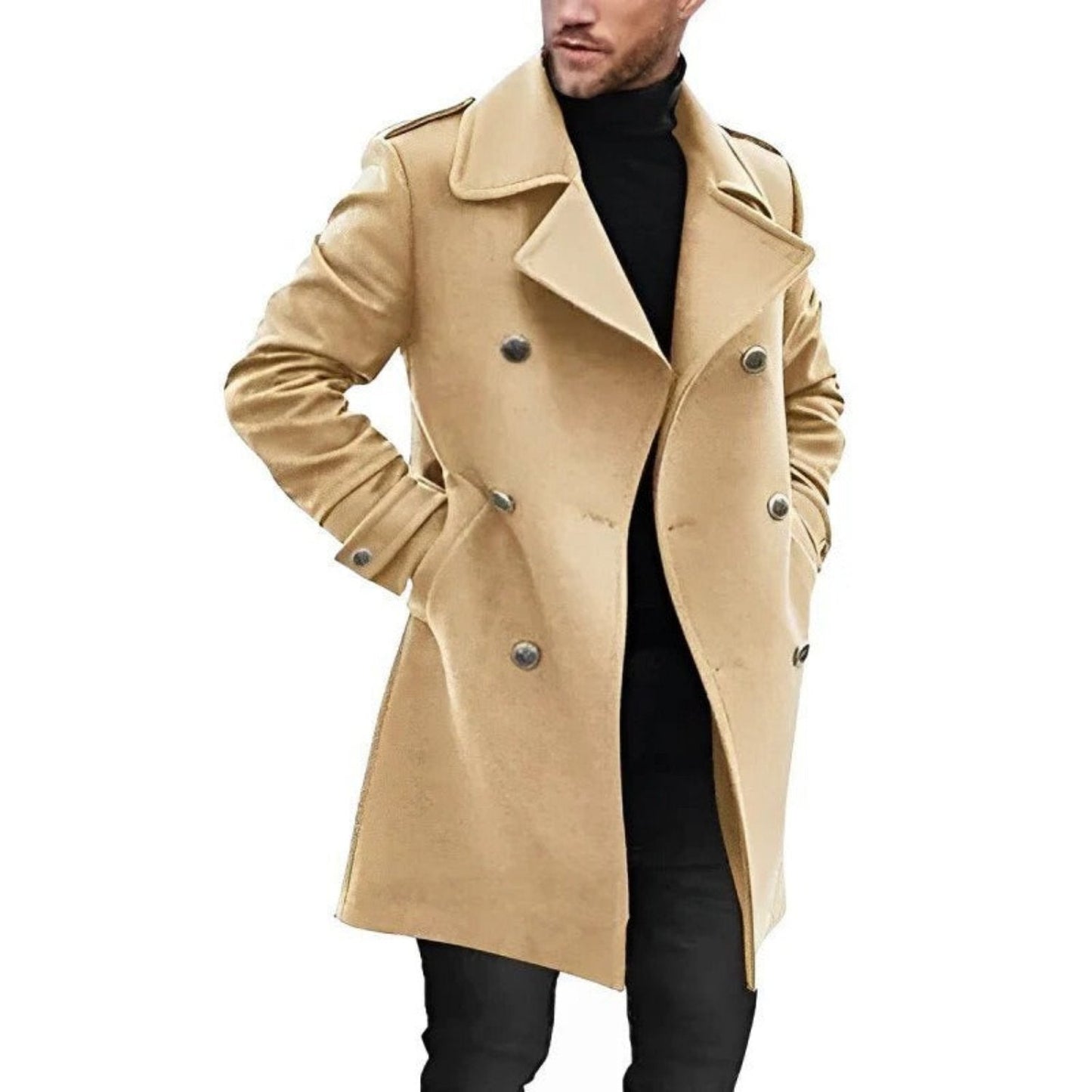 Austin - Trenchcoat mit Reverskragen - Chic - Modisch - Ideal für Herbst/Winter