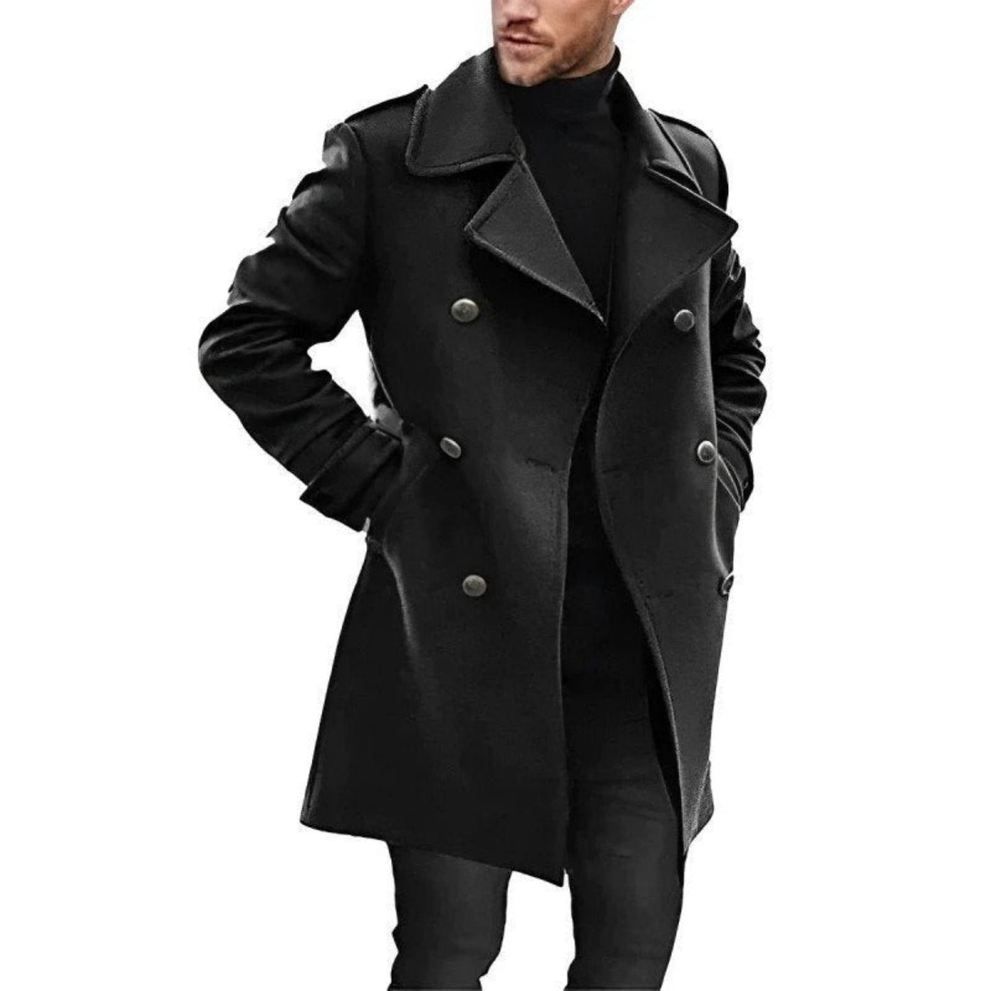 Austin - Trenchcoat mit Reverskragen - Chic - Modisch - Ideal für Herbst/Winter